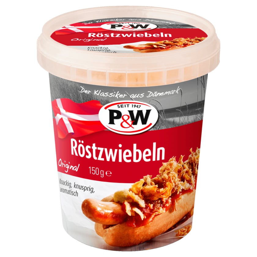 P&W Röstzwiebeln 150g